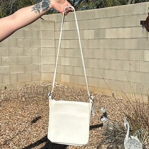 Coach White Shoulder Bag